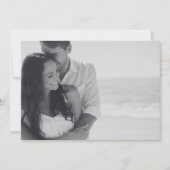 日付の保存カスタム写真と文字 セーブザデート (正面)