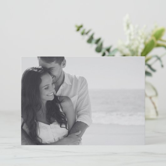 日付の保存カスタム写真と文字 セーブザデート (スタンド正面)