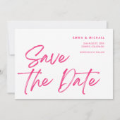 日付の保存カスタム写真と文字 セーブザデート