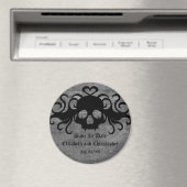 日付の保存ゴシッ結婚ク マグネット (インサイチュ (食洗機))