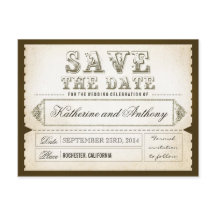 日付の保存チケット – はがき