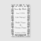 日付の保存デイジーダマスクカスタム磁気カード (正面)