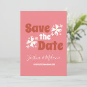 日付の保存デイジーGroovyフローラピンク (スタンド正面)