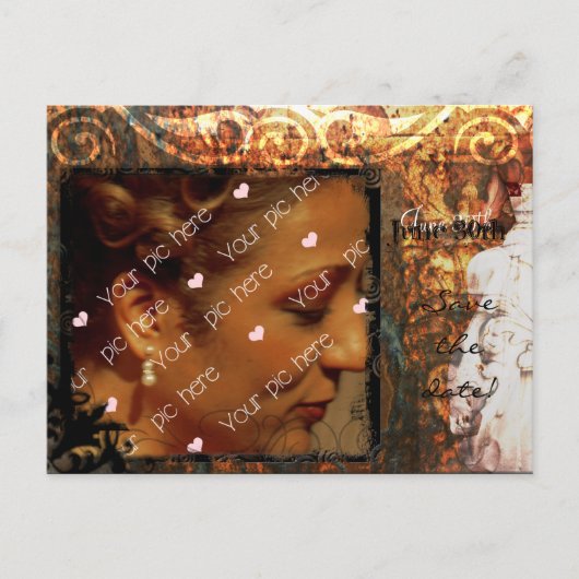 日付の保存ブロンズアンティークII 案内ポストカード (正面)