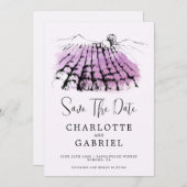 日付の保存ワイナリー結婚 セーブザデート (正面/裏面)