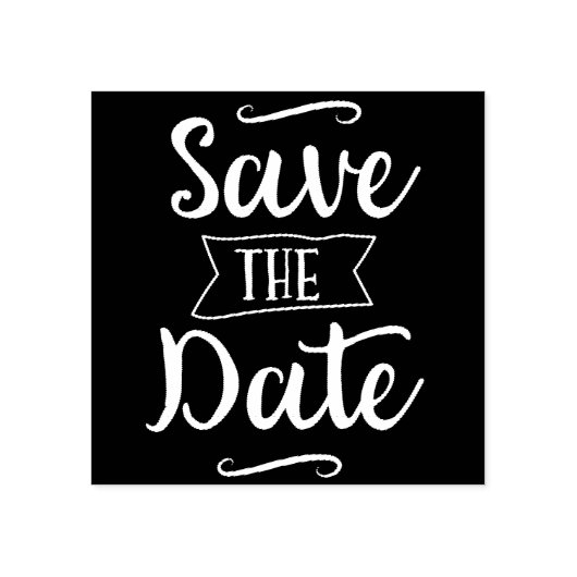 日付の保存ヴィンテージChalkboard ラバースタンプ (インプリント)