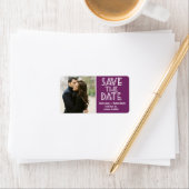 日付の保存住所 シール |結婚式 (インサイチュ)