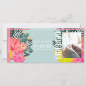 日付の保存先チケットハイビスカスフローラ (正面)