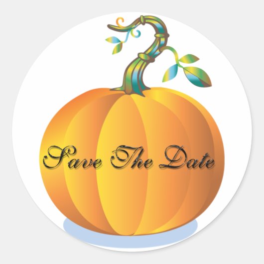 日付の保存封筒用シール ラウンドシール (正面)