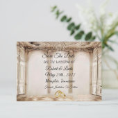 日付の保存招待状 セーブザデート (スタンド正面)