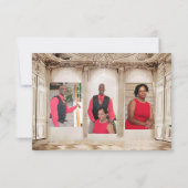 日付の保存招待状 セーブザデート (裏面)