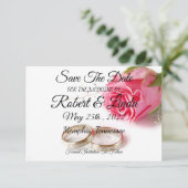 日付の保存招待状 セーブザデート (スタンド正面)