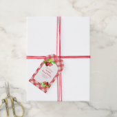 日付の保存誕生日招待状ラベル ギフトタグ (より糸付き)