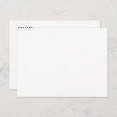 日付の保存誕生日空白のFRONT A01 案内ポストカード (正面/裏面)