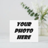 日付の保存誕生日PHOTO FRONT A02 案内ポストカード (スタンド正面)