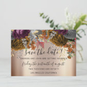 日付の保存金ゴールドフローラバラ秋 セーブザデート (スタンド正面)