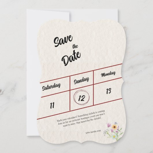 日付の保存 (正面)