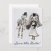 「日付の保存」はがき 案内ポストカード (正面/裏面)