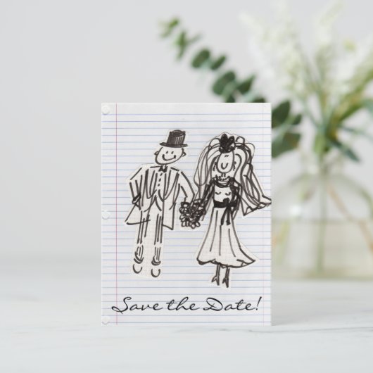 「日付の保存」はがき 案内ポストカード (スタンド正面)