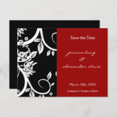 日付の保存 – はがき 案内ポストカード (正面/裏面)