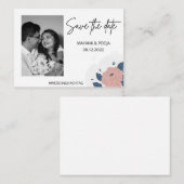 日付の保存 エンクロージャーカード (正面/裏面)