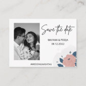 日付の保存 エンクロージャーカード (正面)