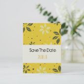 日付の保存 – エンボス 案内ポストカード (スタンド正面)