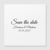 日付の保存、カスタマイズ文字の結婚発表 (正面)