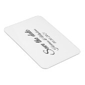 日付の保存、カスタマイズ文字の結婚発表 マグネット (右側)