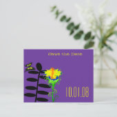 日付の保存 – - カスタマイズ -  -カスタマイズ 案内ポストカード (スタンド正面)