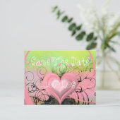 日付の保存 – カスタマイズ -  案内ポストカード (スタンド正面)