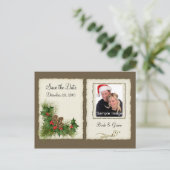 日付の保存 – クリスマスフォトポストカード 案内ポストカード (スタンド正面)