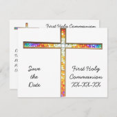 日付の保存 – コミュニティ – 招待 セーブザデート (正面/裏面)