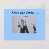 日付の保存......スキーの愛 案内ポストカード (正面)