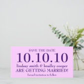 日付の保存 セーブザデート (スタンド正面)