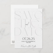 日付の保存 セーブザデート (正面/裏面)