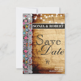 日付の保存 – ハンガリー語Kalocsaiカード セーブザデート