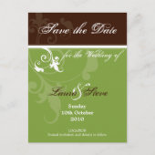 日付の保存：：バージョン3 案内ポストカード (正面)