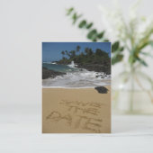 日付の保存 – ビーチ 案内ポストカード (スタンド正面)