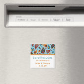 日付の保存 – ペイズリー マグネット (インサイチュ (食洗機))