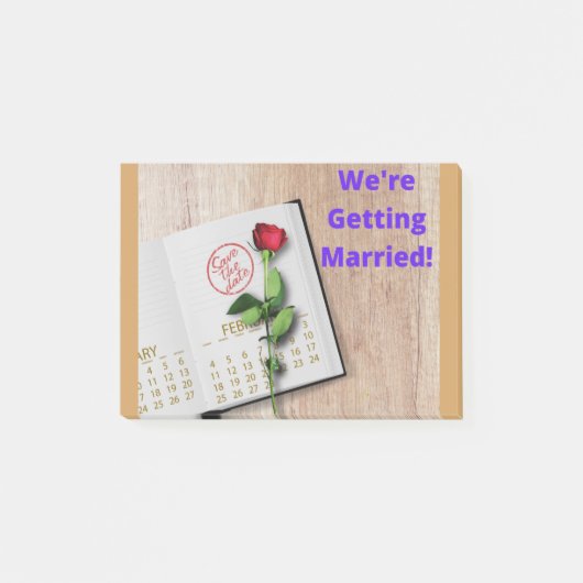 日付の保存 ポストイット (正面)