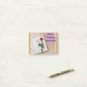 日付の保存 ポストイット (デスク上)