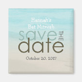 日付の保存 マグネット (正面)