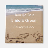 日付の保存 マグネット (正面)