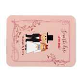 日付の保存 マグネット (横)