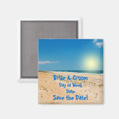 日付の保存 – マグネット (正面/裏面)