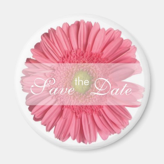 日付の保存 マグネット (正面)