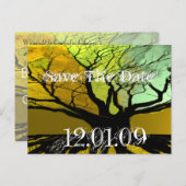 日付の保存 – ルーツ 案内ポストカード (正面/裏面)