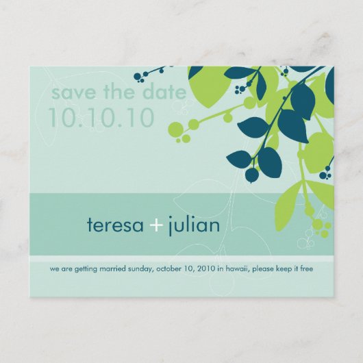 日付の保存：:先住民1 案内ポストカード (正面)