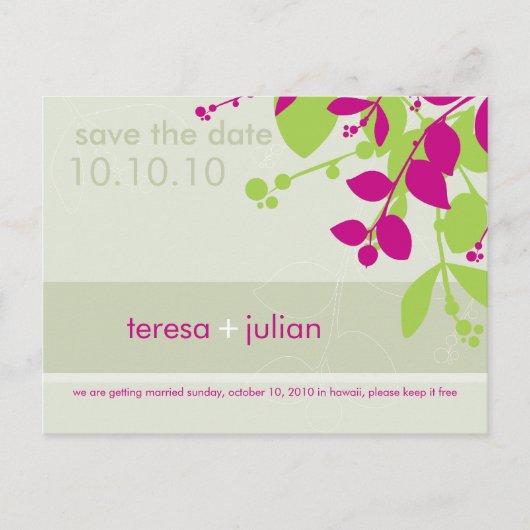 日付の保存::先住民4 案内ポストカード (正面)